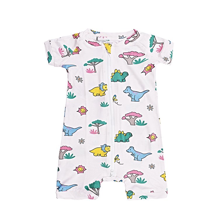 Lvkiss 100% Bamboo Fiber Baby Romper Newborn Boys' Rompers Infants Clothing Natural Colors Rompers