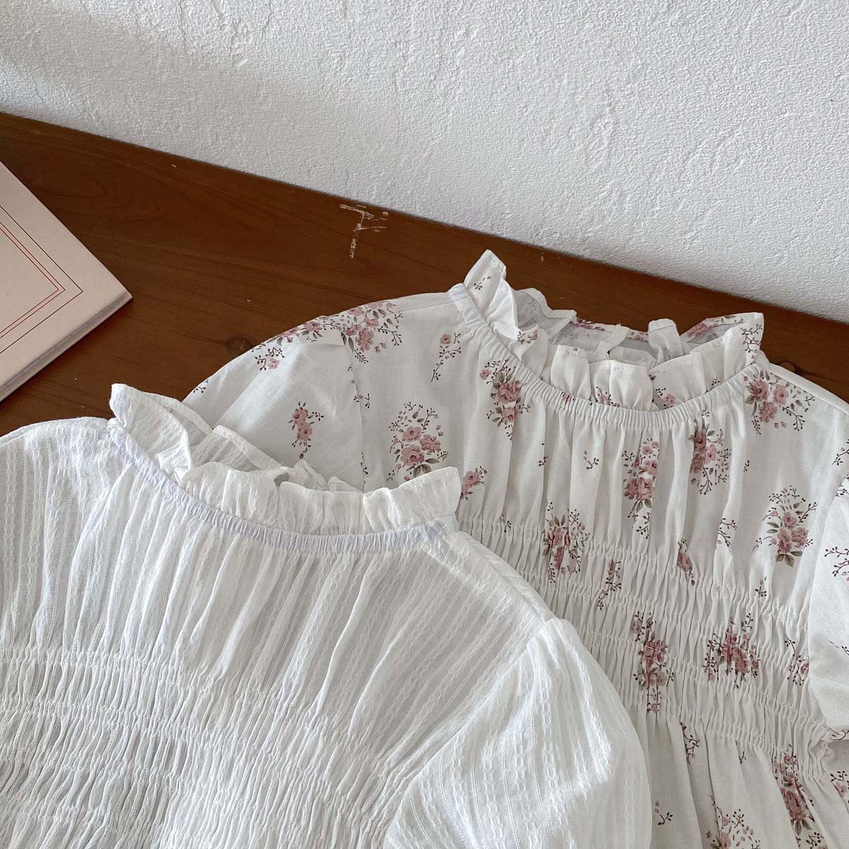 Ins Hot Baby summer short sleeve palace lace floral jumpsuit sweet princess smocked newborn girls baby romper with hairband