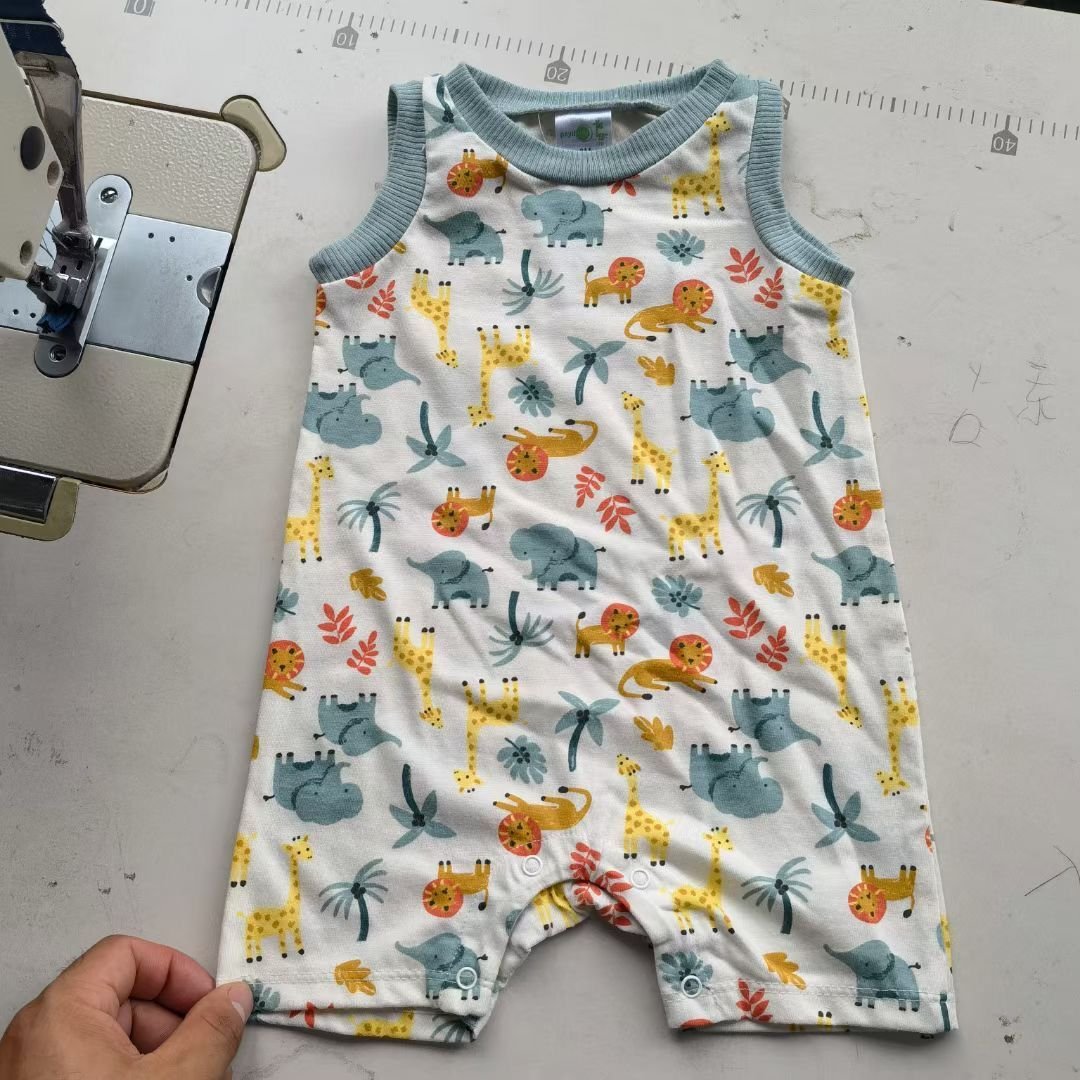 onesie wholesale blank clothes baby bubble romper 100% cotton sexy baby girl boy clothes clothings romper random d