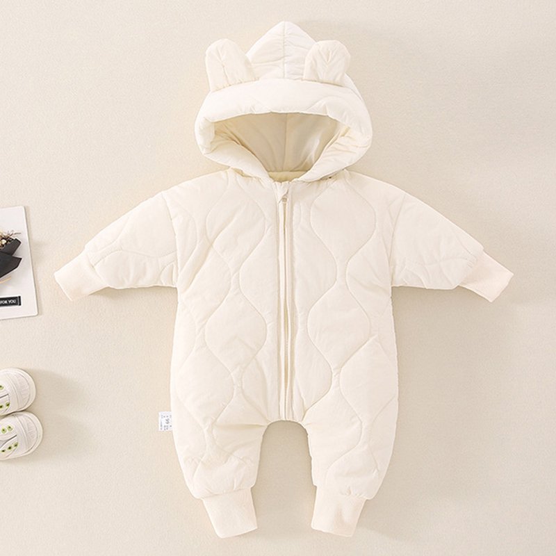 Newborn Baby Clothes Autumn Winter Baby Jumpsuit Baby Rompers Warm Clothes Thick Clothes Cute Style High Quality Onesie Pajamas