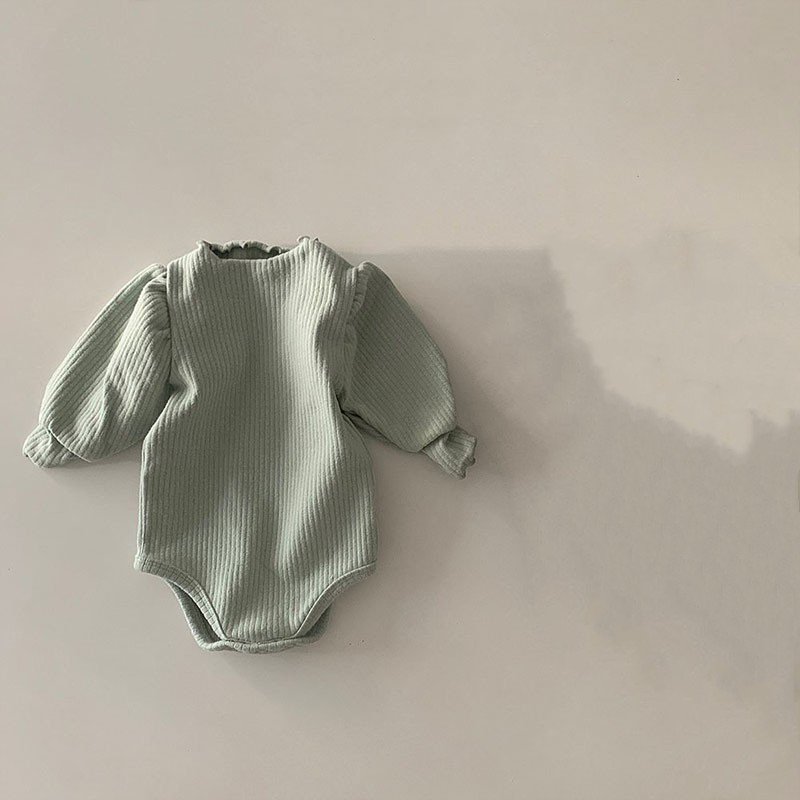 Organic Cotton Baby Clothes Knitted Rompers for Baby Long Sleeve Jumpsuit Infants Baby Girl Rompers
