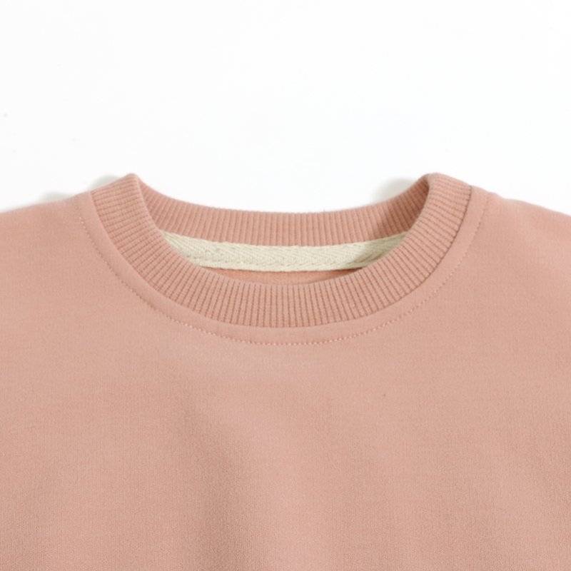 Hot Sale Baby Solid Color Newborn Girls Long Sleeves Jumpers Organic French Terry Baby Rompers
