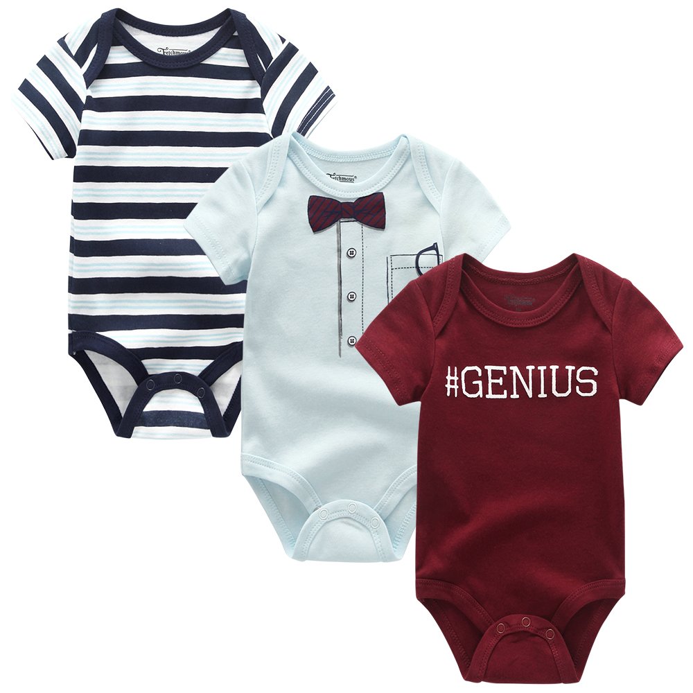 3pcs/lots 26 model baby boys' rompers clothes onesie