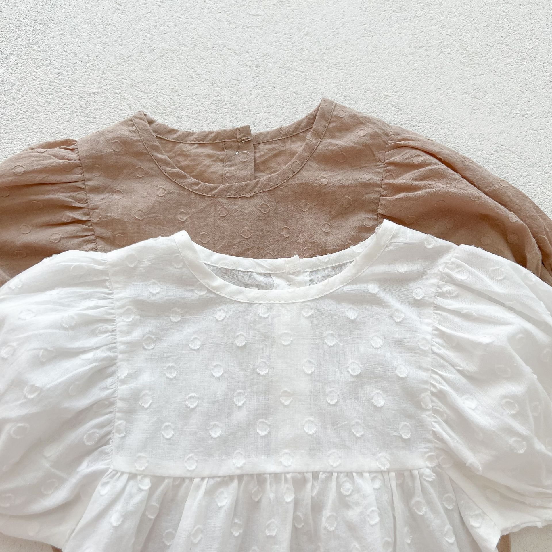 2024 Baby Girls Clothes 2-piece set 95% Cotton Girl Romper Girl Summer Hat Baby Clothing Sets