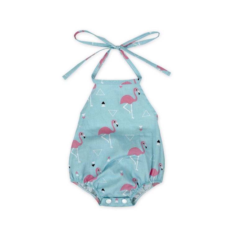 baby girl romper Sleeveless Romper Bodysuit Crossback Strap Jumpsuit Overall Shorts One Piece Outfit newborn baby romper