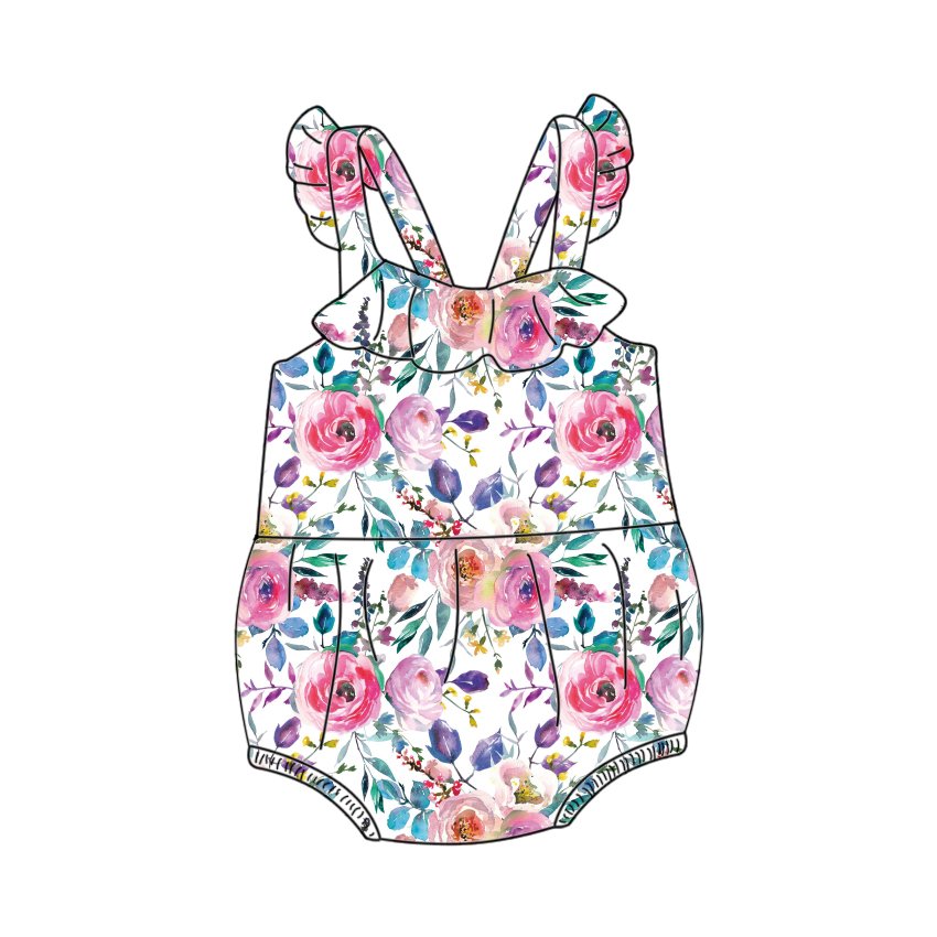 MR062 Supper Baby Clothes Newborn Baby 0-3 Months Romper Little Baby Bubble Romper