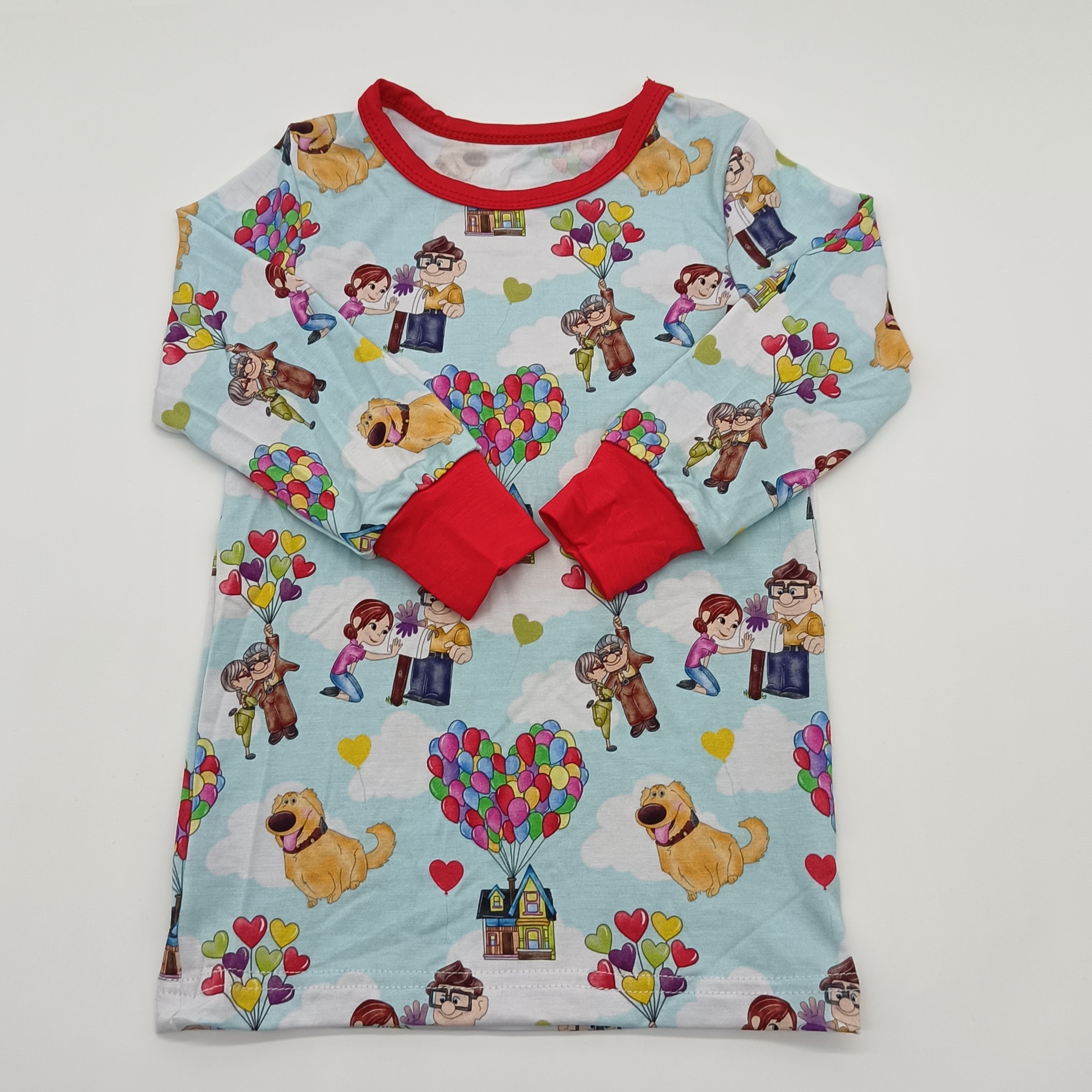 new product RTS low MOQ Bamboo baby customized animal pattern Clothing sets 2pcs