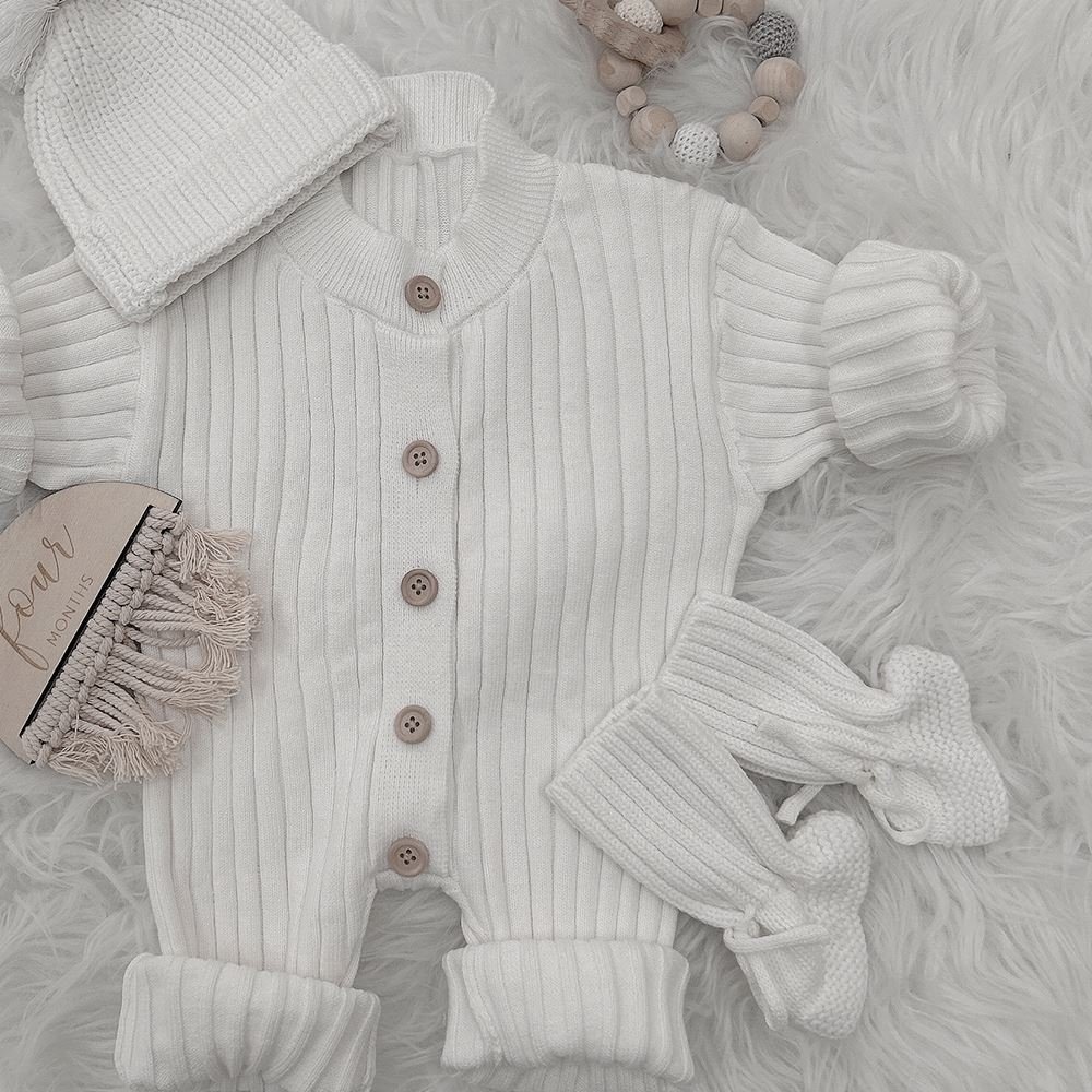 Spring Autumn New Baby Stripe Romper Loose Long Sleeve Baby Bodysuit Cotton Clothes Baby Romper