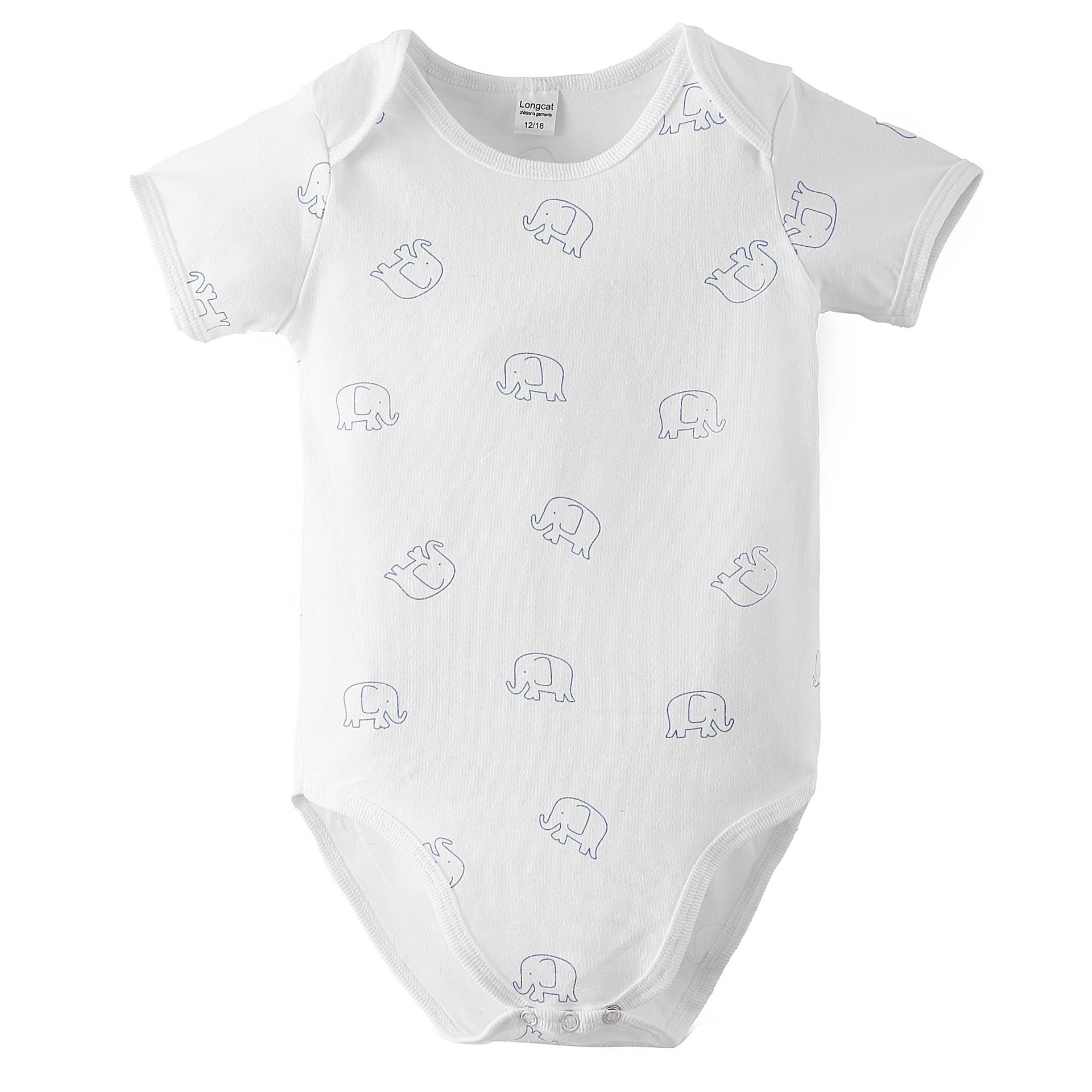 Premium Quality 100% Organic Cotton Soft Touch Baby Rompers,Oem Customized Printed New Born Baby Clothing Rompers