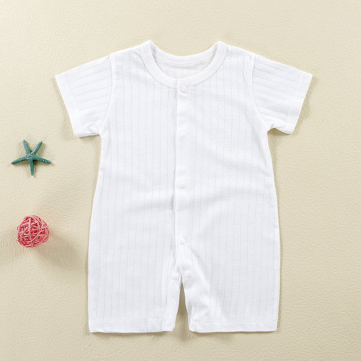 New arrival Cotton baby clothing simple style baby short rompers wholesales baby boy and girl rompers