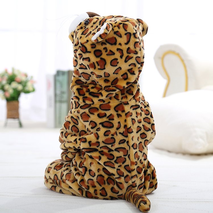 MICHLEY Hooded Winter Rompers Long Sleeve One piece Cosplay Christmas Halloween Baby Girl Jumpsuit