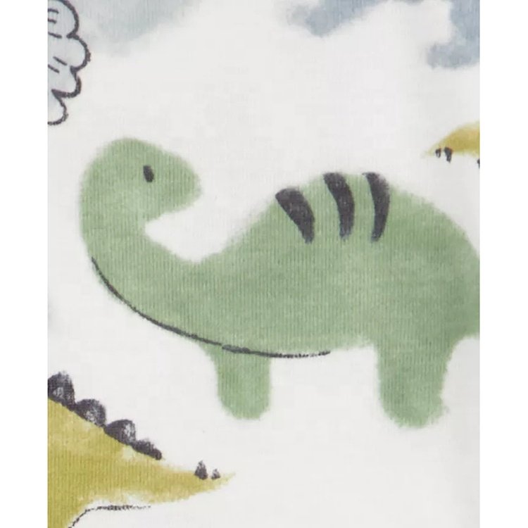 Manufacturer Baby Bodysuit Onesie Long Sleeve Cotton Clothes Baby Boys Cotton Long Sleeve Dinosaur Bodysuits