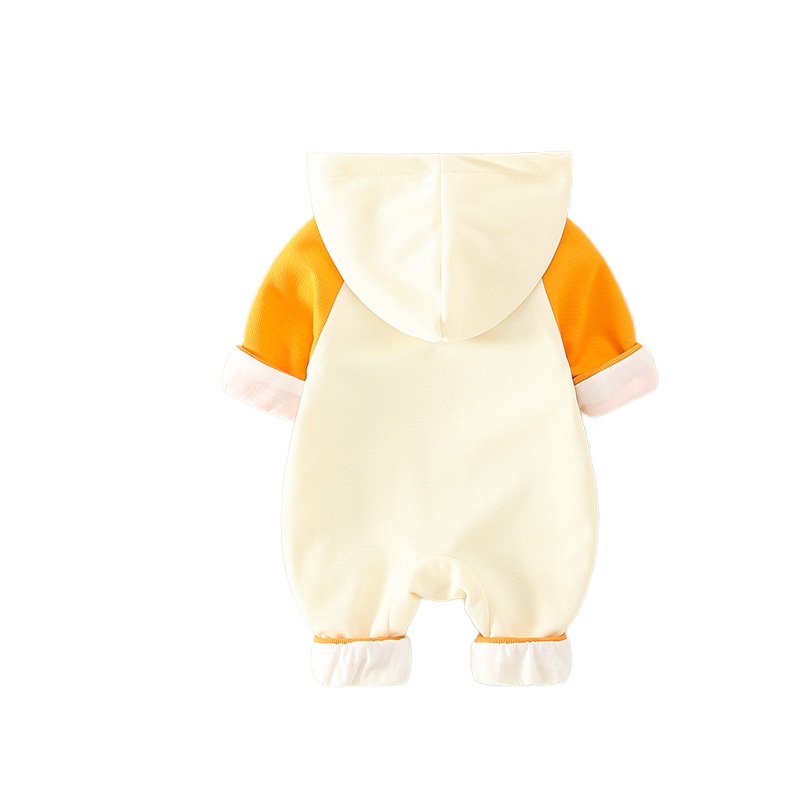 Pure Cotton Class A Baby Jumpsuit Spring Autumn New Set With Zipper Closure Cartoon Climbing Suit For Children Men Women Babies