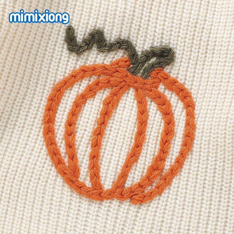2024 mimixiong newborn Halloween Pumpkin Pattern baby rompers clothing jumpsuits babies Rompers clothing