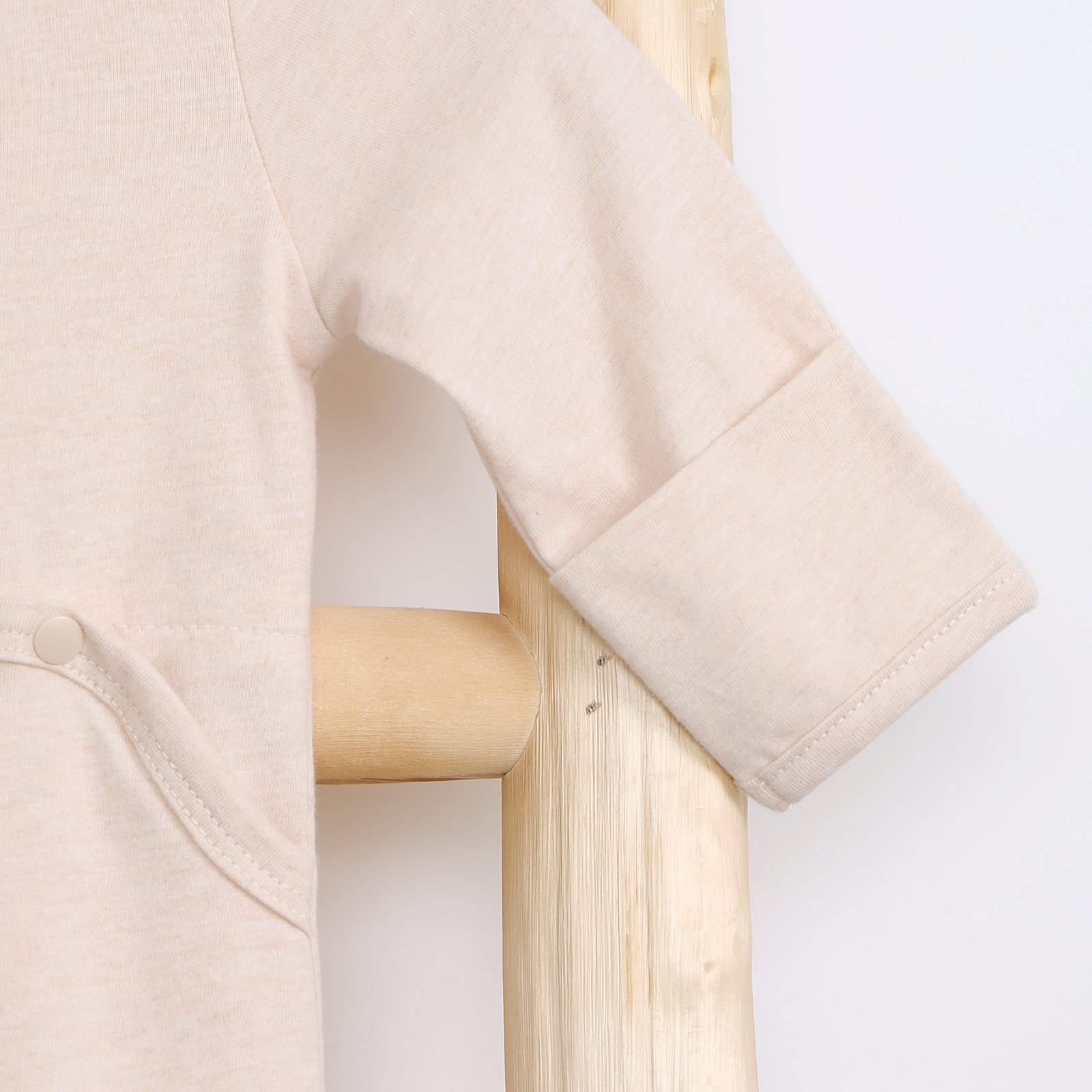 100% Organic Cotton Baby Romper Jacquard Lotus Leaf Girls Baby Romper Bodysuit