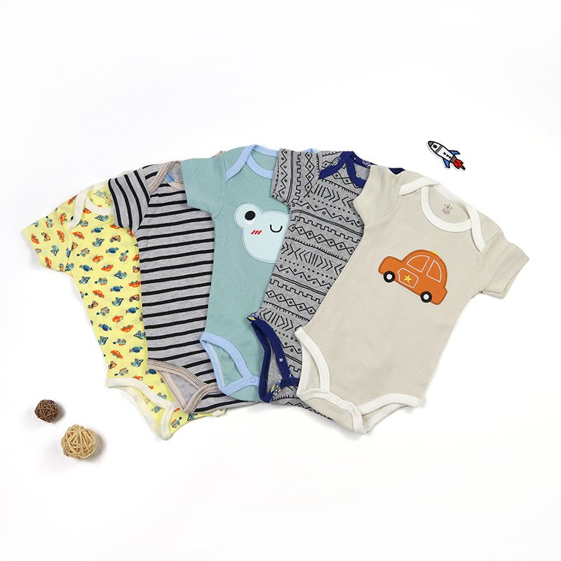 Summer bodysuit for children Clothing for Newborn Baby With Low Price Wholesale new born baby clothes sets 0-3 months for boy