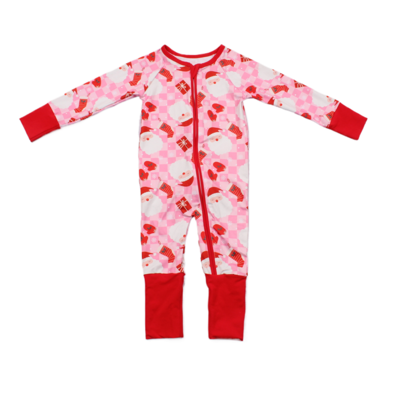 Baby Long Sleeve Zipper Romper with Special Halloween Style Made from 95% Terylene 5% Spandex for Baby Wear