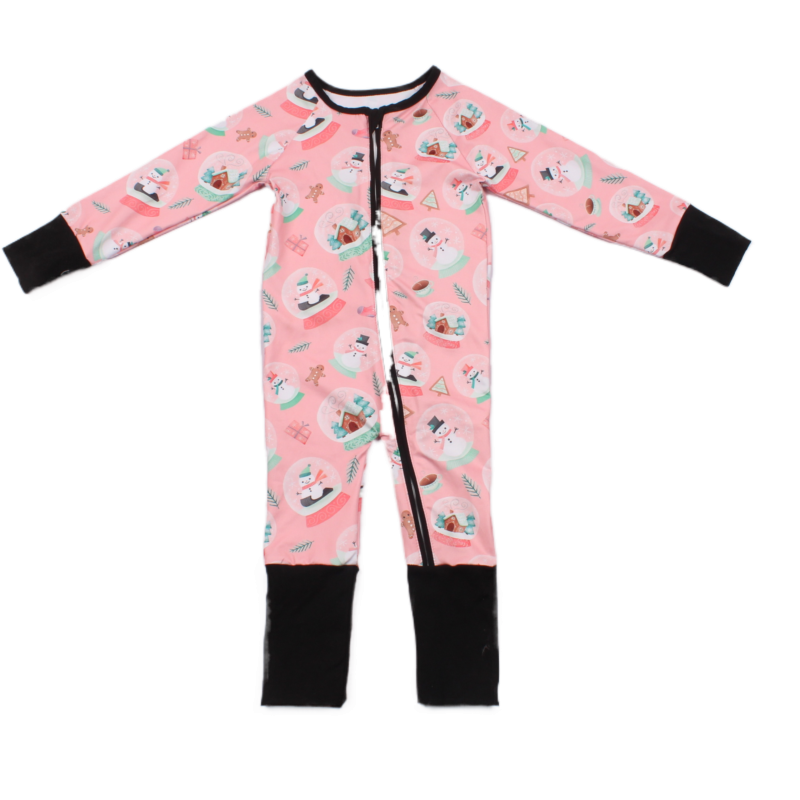 Baby Long Sleeve Zipper Romper with Special Halloween Style Made from 95% Terylene 5% Spandex for Baby Wear