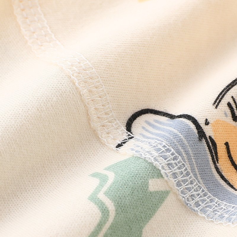 Newborn Clothes Double-layer Belly Protective Onesie Baby Spring Autumn 100%Cotton Boneless Newborn Baby Rompers