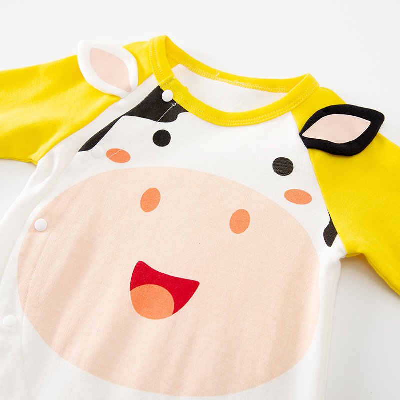 INS Style Newborn Baby Clothes Fashion Baby Rompers for 0-1 years 100% Cotton Soft Skin-friendly Baby Pajamas
