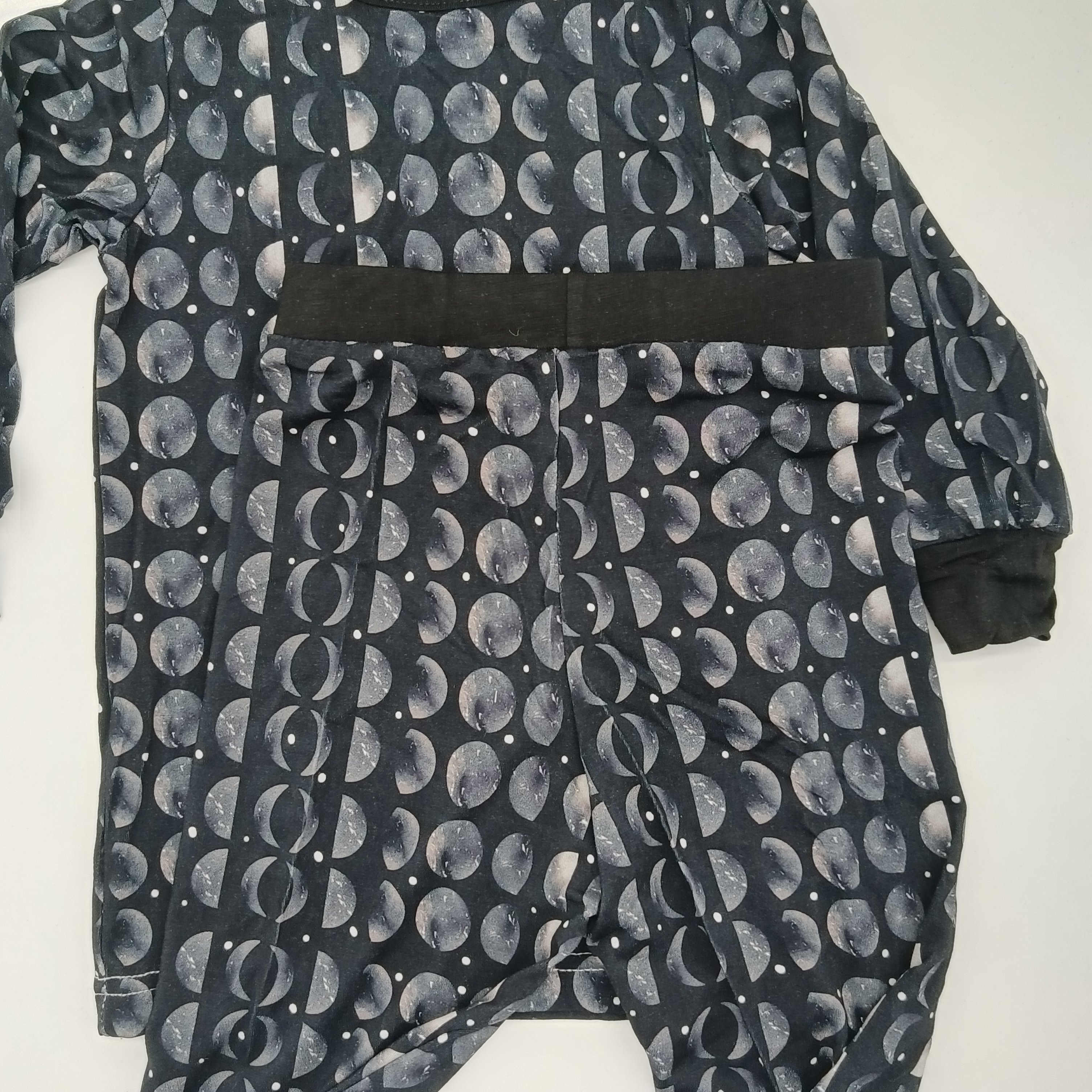 baby knitwear tennis pattern baby pajamas bamboo long sleeve children clothing 2pcs