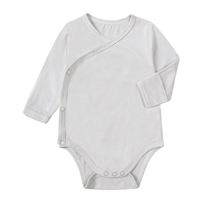 New product promotion Infant baby knitted baby romper baby rompers solid color