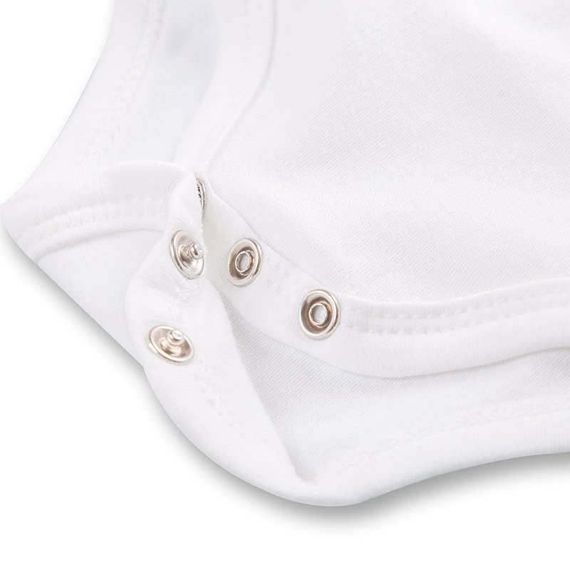100% combed cotton baby onesie custom logo infant rompers solid color bodysuit baby clothes set