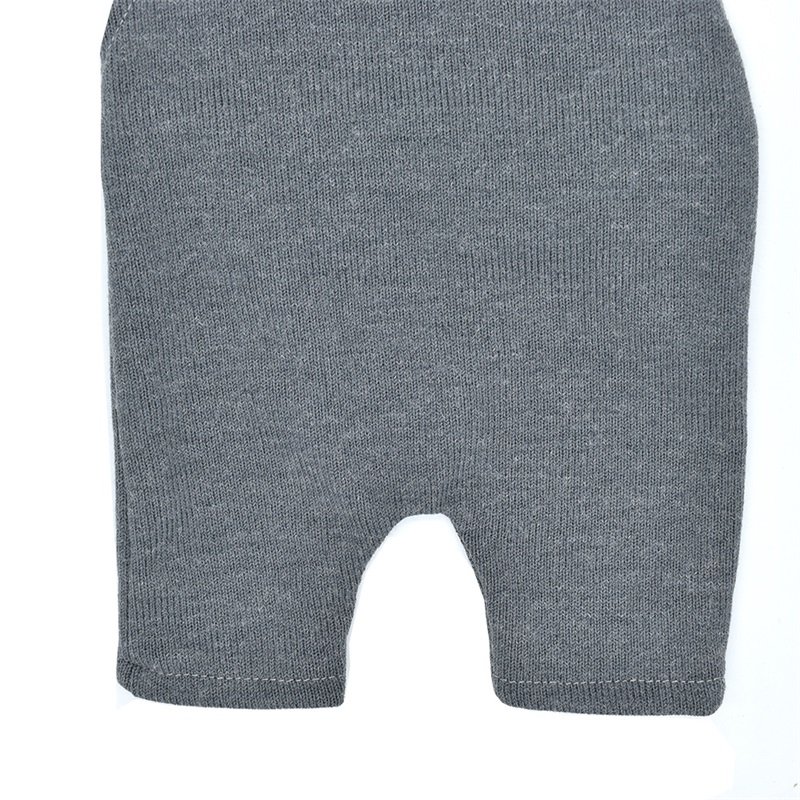 Solid Jumpsuit Baby Romper Button Photography Clothing Newborn Halter Jumpsuit Baby