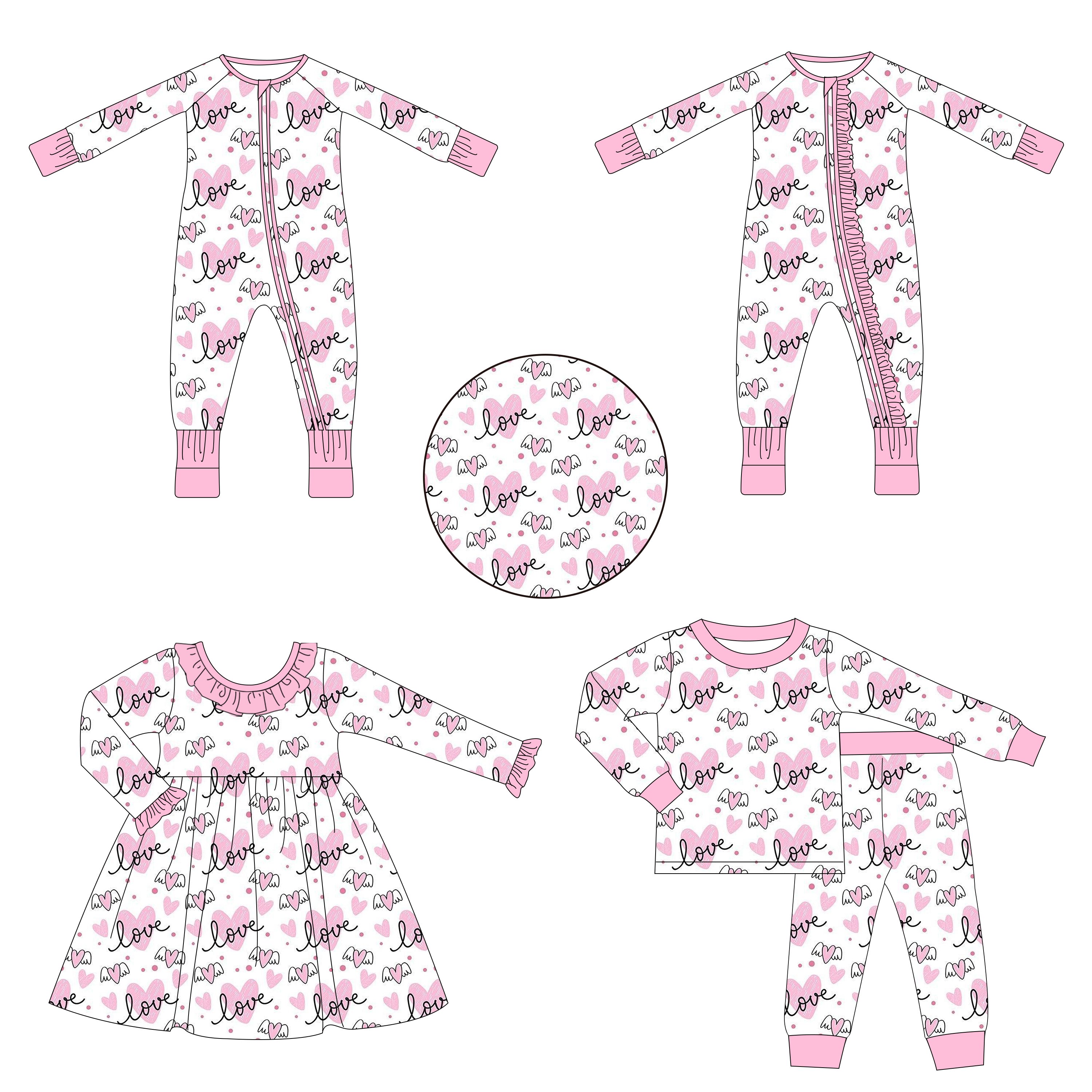 Custom Baby Clothes 95% Bamboo 5% Spandex Onesie Rompers Clothes Toddler Kid Pajamas Sleepwear Clothing For Baby