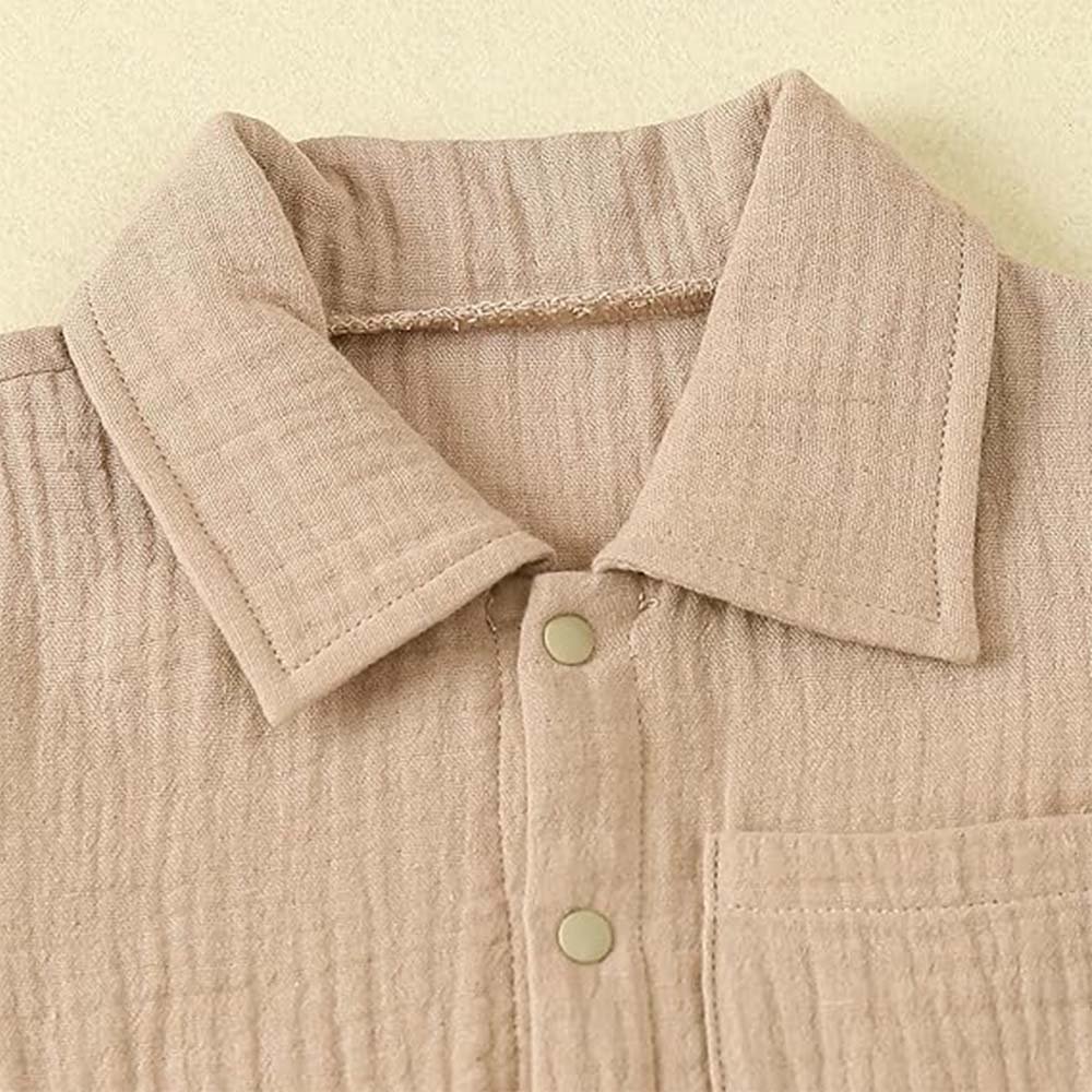 Wholesale Baby Clothing Customized Cotton Solid Color Summer Blank Baby Rompers