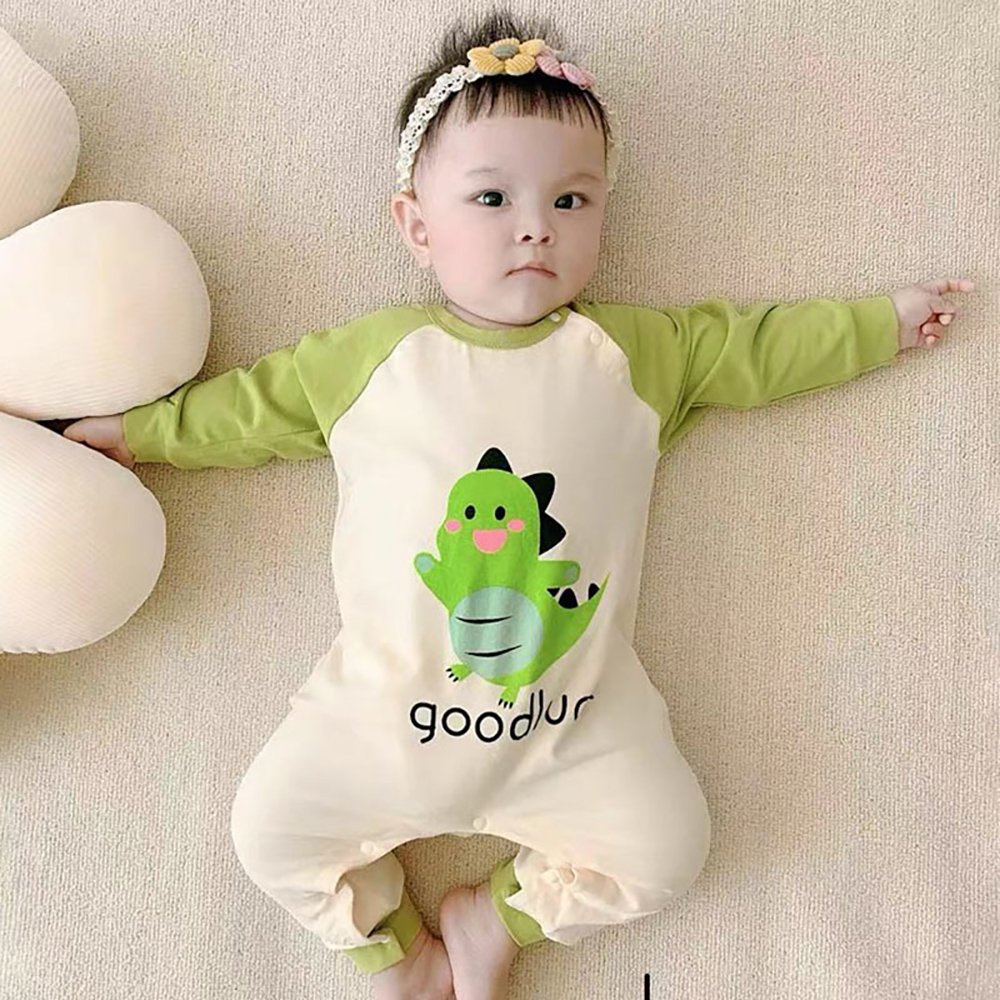 high quality hot sales infant newborn baby pure cotton long sleeve spring and autumn clothes baby romper for male and female