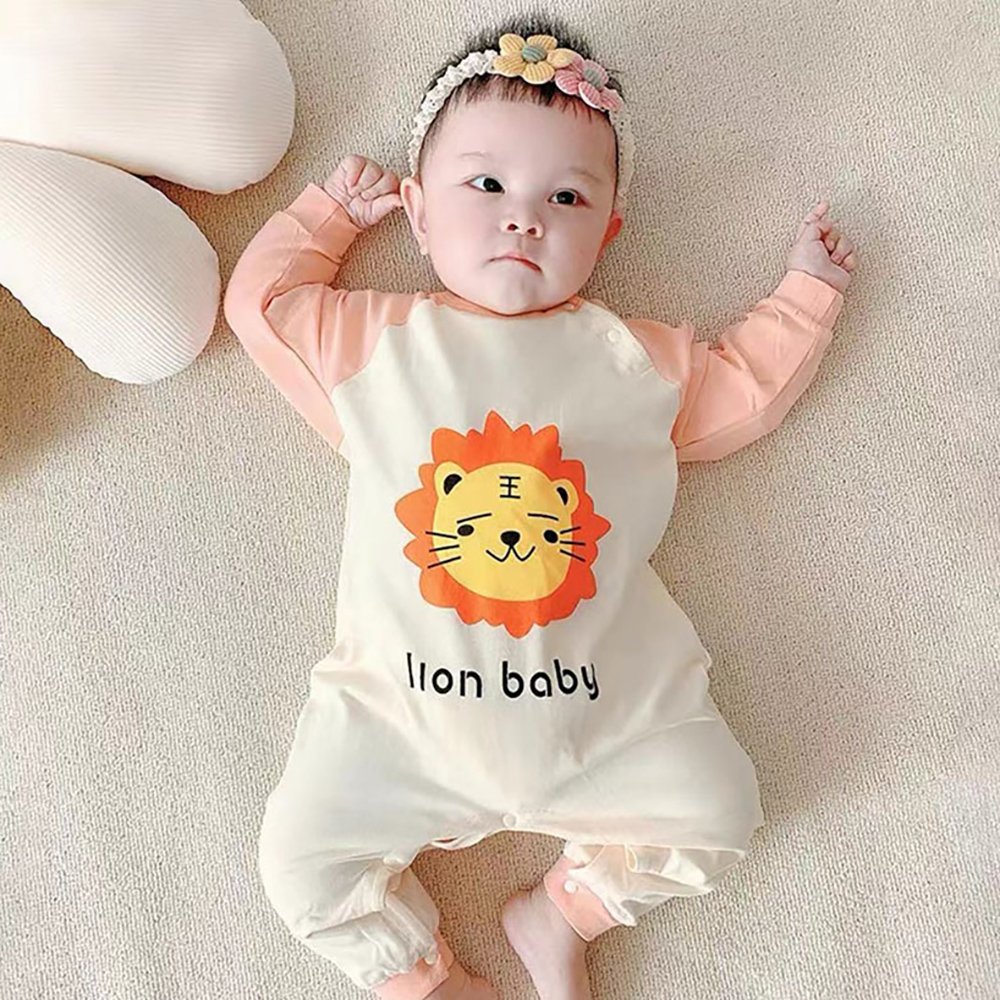 high quality hot sales infant newborn baby pure cotton long sleeve spring and autumn clothes baby romper for male and female