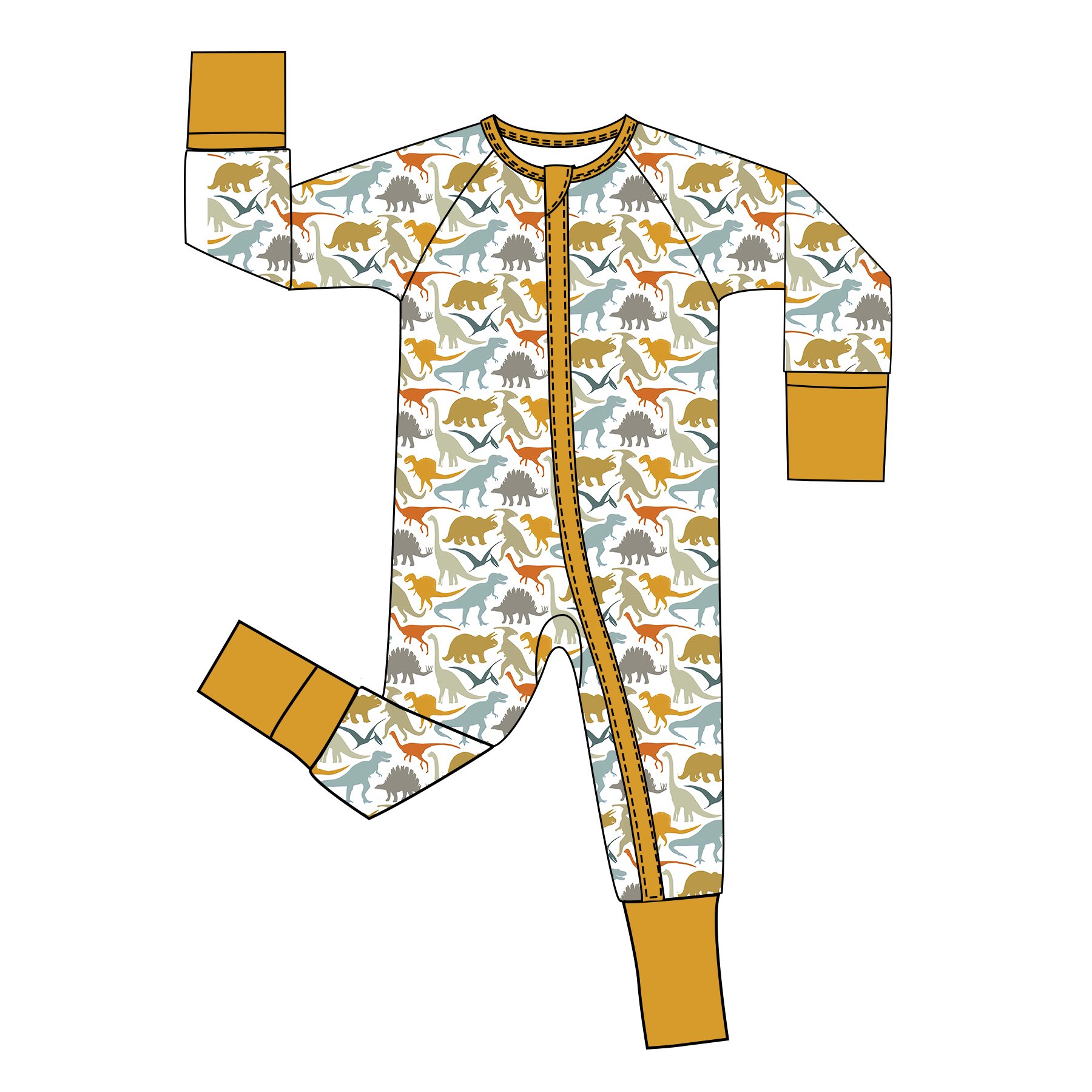 Wholesale CPC Certificate Organic Cotton Baby Rompers Long Sleeve Anti-Slip Design Baby Jumpsuit Autumn Pajamas Footie Romper