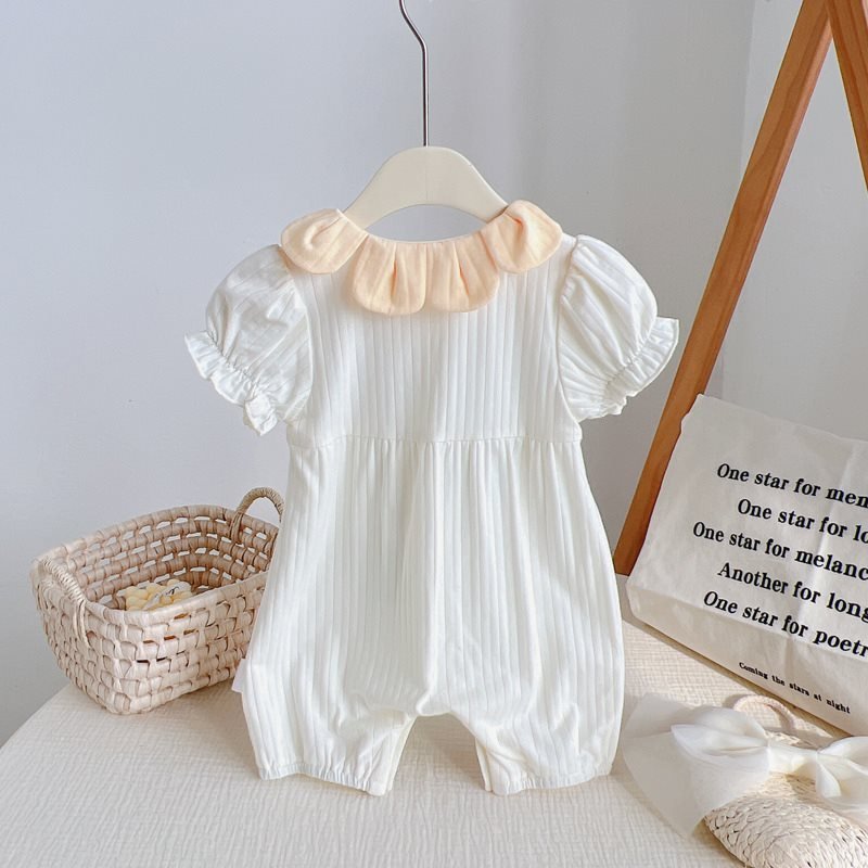 Summer Jumpsuit Thin Short Sleeve Baby Romper Cotton Baby Rompers Super Cute Baby Rompers