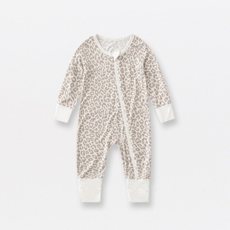 Custom Print Bamboo Fabric Newborn Baby Infant Clothes Onesie Rompers Custom Bamboo Toddler Pajamas Sleeper Clothes