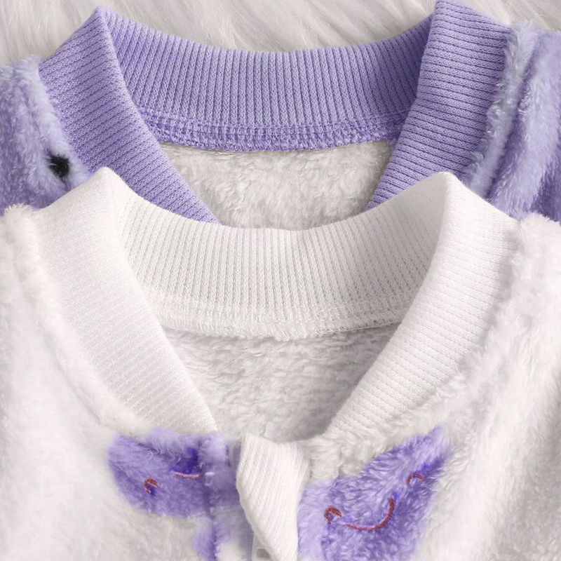 Wholesale Custom Bamboo Baby Romper Convertible Zipper Closure Pajamas Unisex Autumn Winter