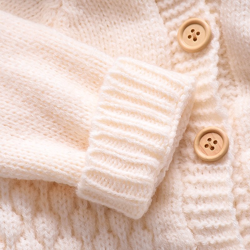 Knitted Toddler Clothing Baby Romper Autumn Jumpsuit Outfits Long Sleeve Hoodie Baby Clothes Newborn For Boy And Girl