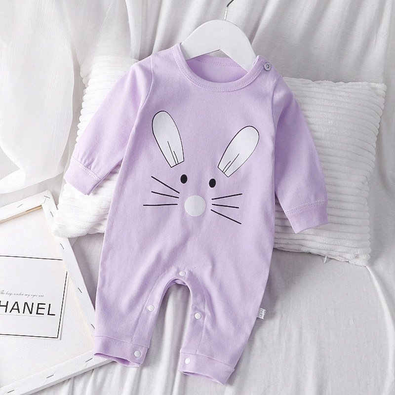 100% Cotton Baby Romper Long Sleeves Infant Clothes Comfortable Cute Jumpsuit Baby Boys' Girl Rompers