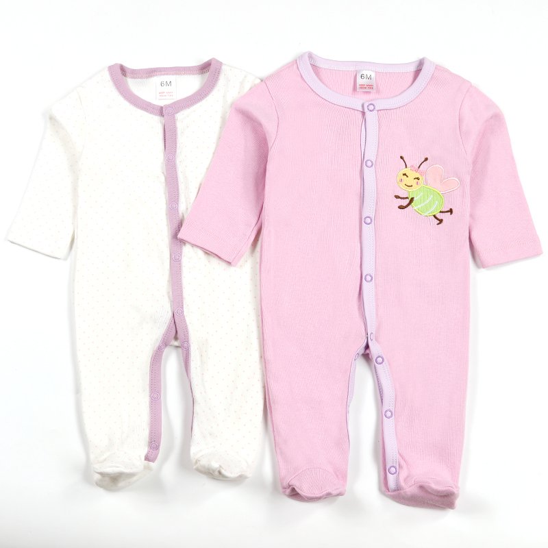 High Quality Baby Romper Cotton Baby Clothes New Born Baby Girls Pajamas Lovely Full Long Sleeve Animals Knitted Unisex