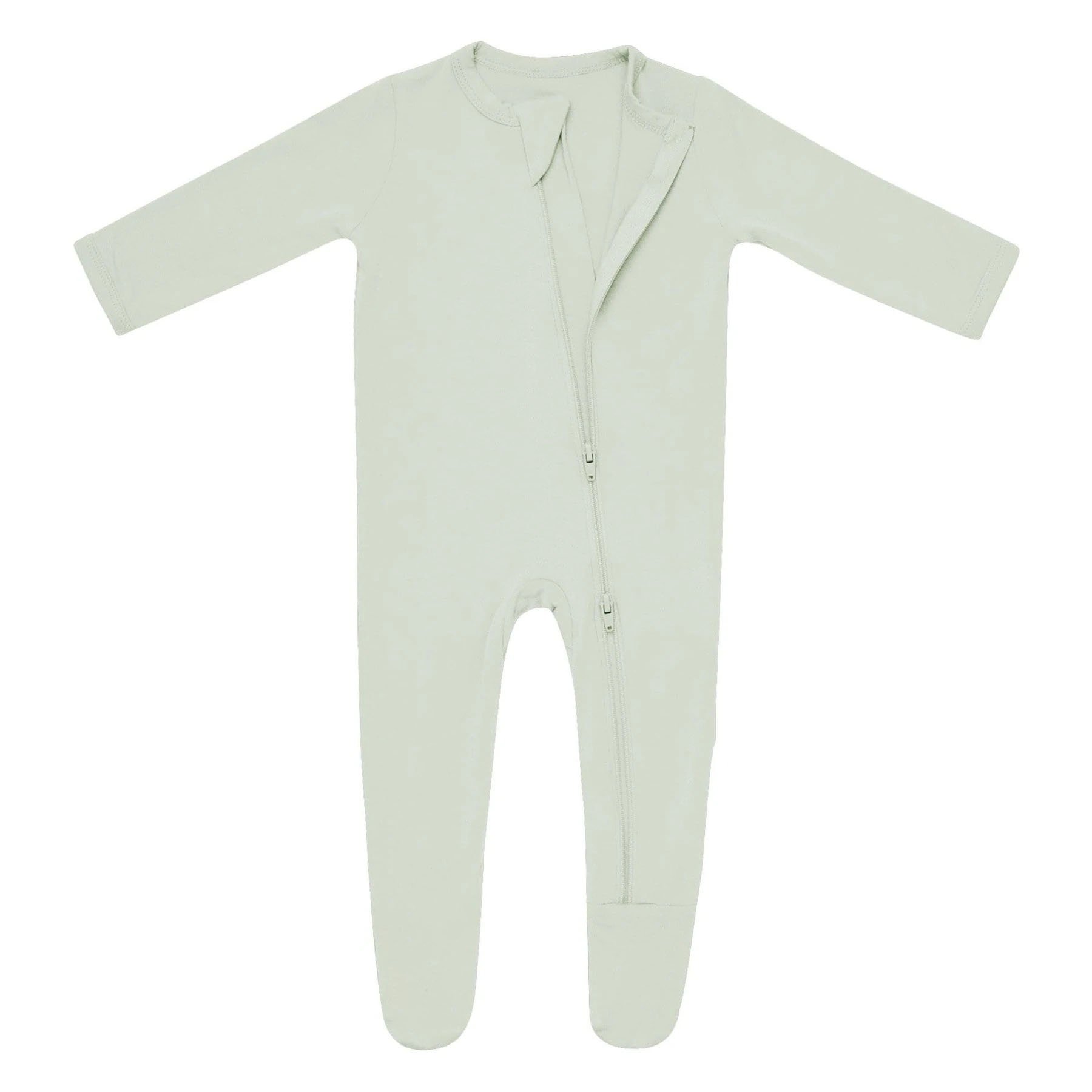 High Quality Fabric Baby Clothes Cotton Bamboo Baby Pajamas Zipper Baby Clothes Rompers