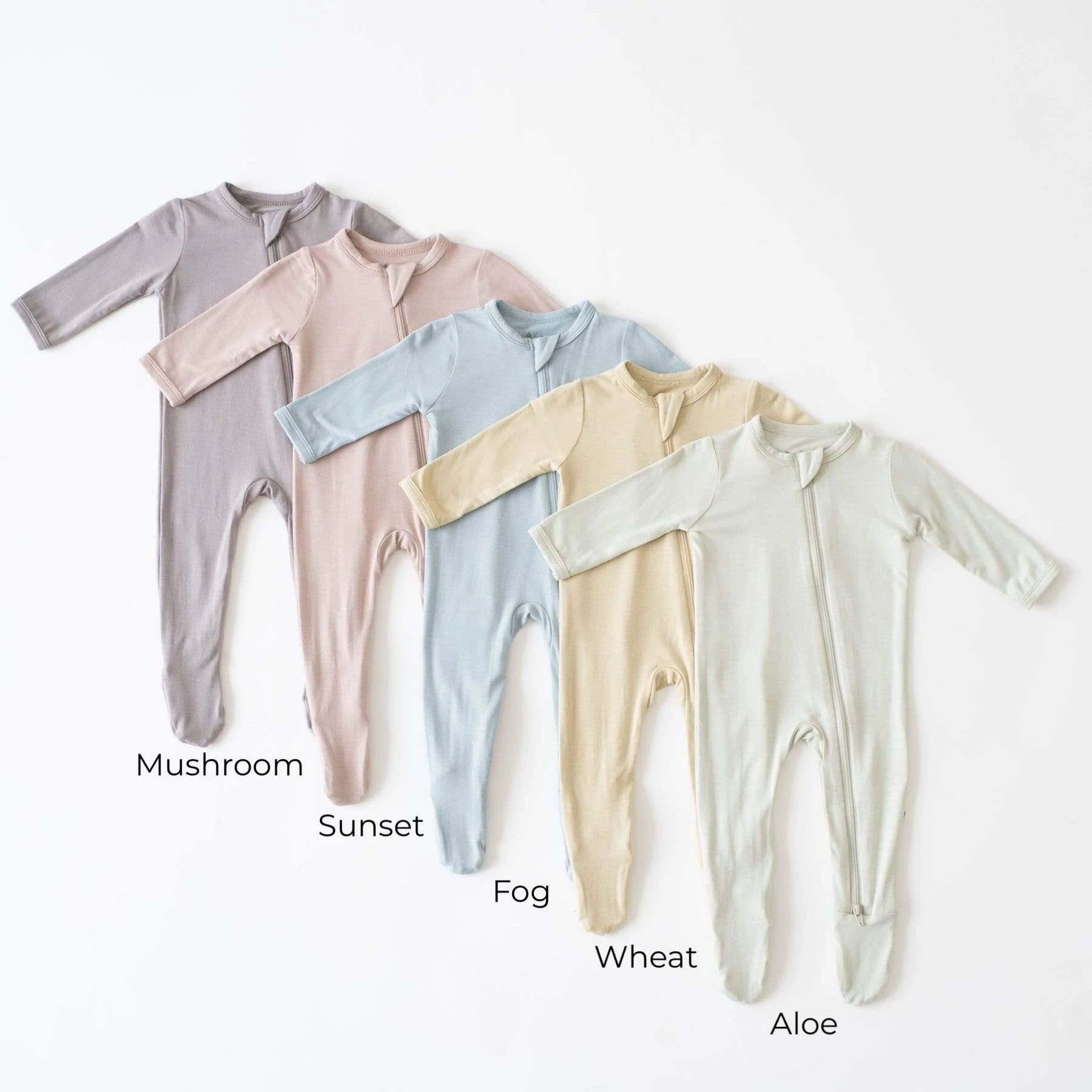 High Quality Fabric Baby Clothes Cotton Bamboo Baby Pajamas Zipper Baby Clothes Rompers