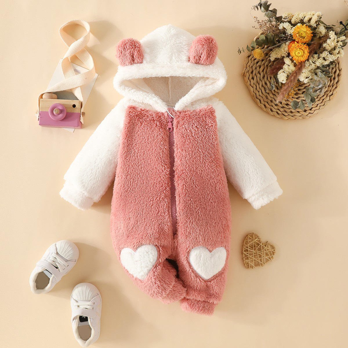 Custom Designer Styles Four Season Kinds Of Popular Pattern Prints Newborn Baby Polyester And Cotton Romper With Zipper
