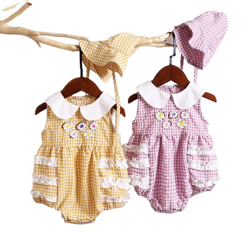 Toddler Girls Clothing Baby Summer Bubble Rompers