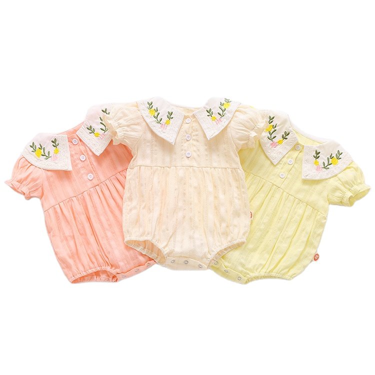 Toddler Girls Clothing Baby Summer Bubble Rompers