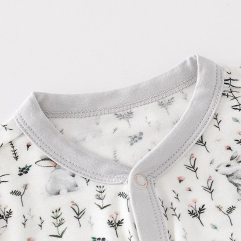 Wholesale and Custom Bamboo Baby Pajamas Active Digital Printing Baby Clothes Baby Romper