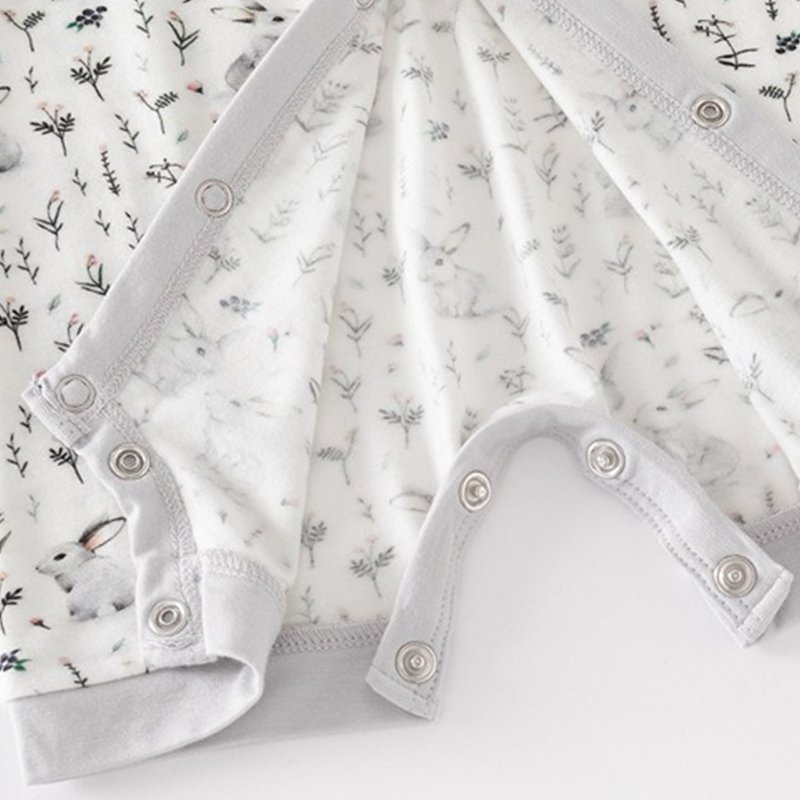 Wholesale and Custom Bamboo Baby Pajamas Active Digital Printing Baby Clothes Baby Romper