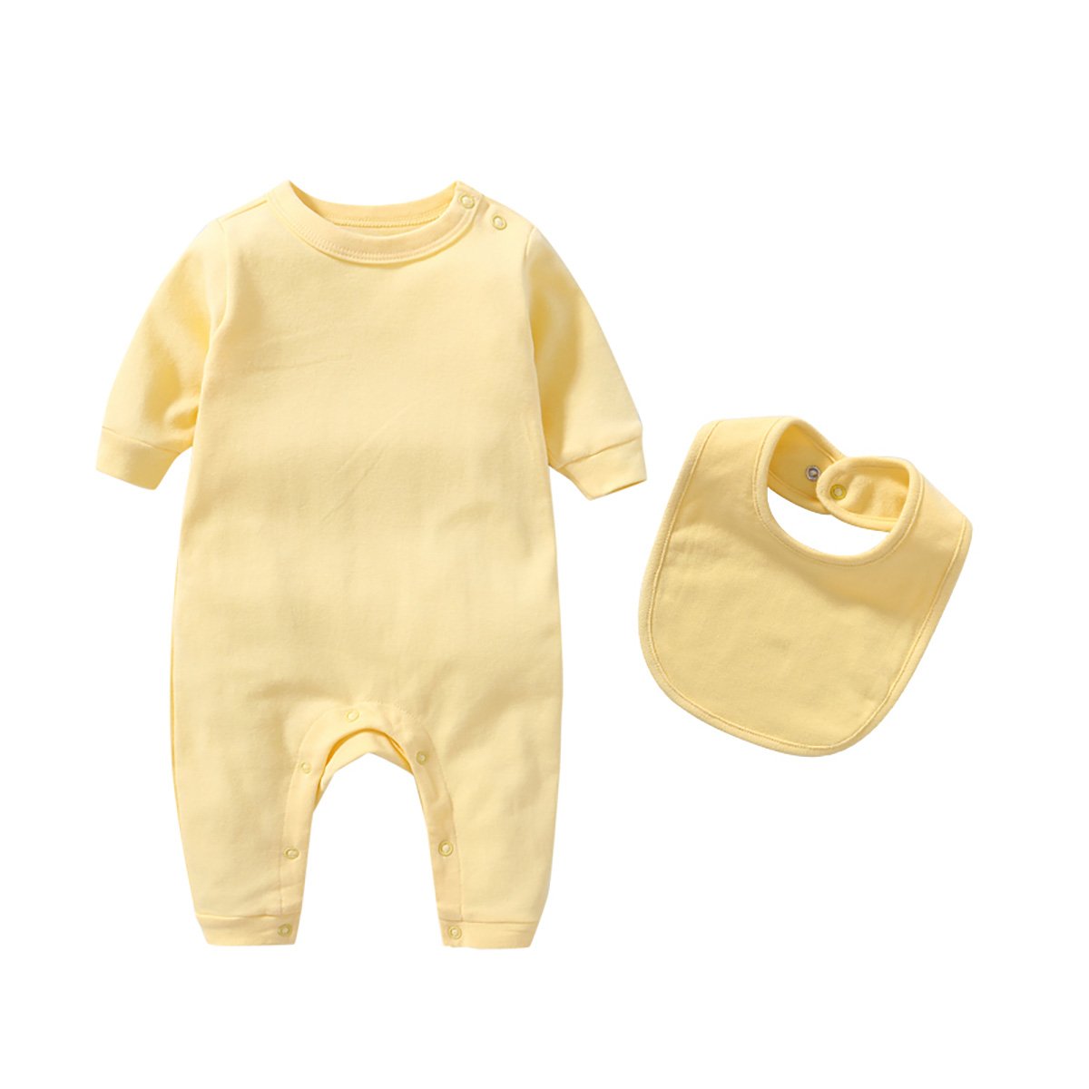 2024 New Cotton Baby Romper Clothes 6pcs Jumpsuit Spring/Autumn Romper With Hat Bib Infant Clothing Sets For 0~3 Months Newborns