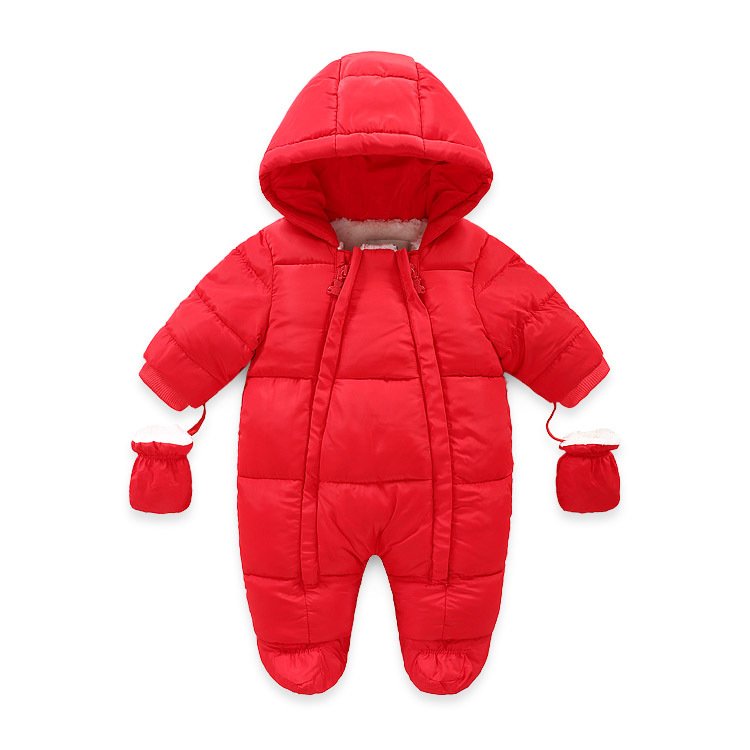 Newborn Baby Romper Winter Baby Clothes Girls Jumpsuit Infant Snowsuit Snow Fleece Coat For Boys Overalls Unisex Baby Clothes