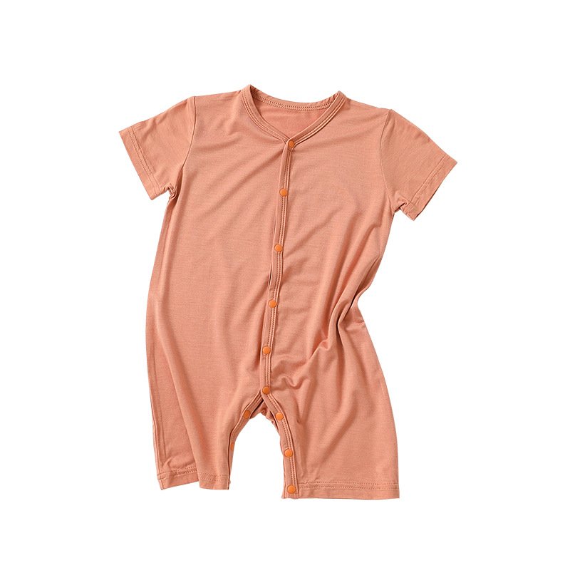 Promotion Price Zipper Jumpsuit Summer Infant Newborn Rompers Baby Short Sleeve Romper Baby Twirl Dress