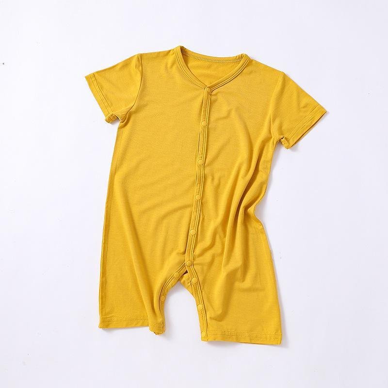 Promotion Price Zipper Jumpsuit Summer Infant Newborn Rompers Baby Short Sleeve Romper Baby Twirl Dress